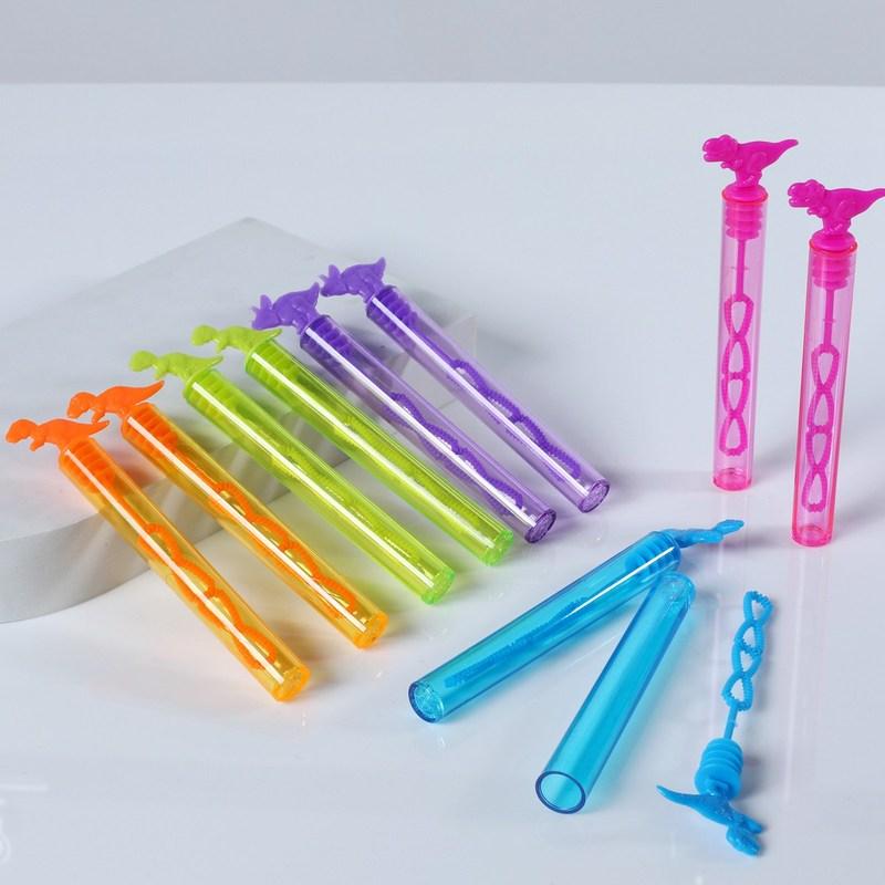 Dinosaur Bubble Tube Soap Bottle Dinosaur Theme Birthday Party Decor Kids Wedding Baby Shower Party Gifts for Guests Favors Toys