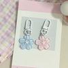 10Pcs Resin Sakuras Keyring Charm Cherry Blossoms Pendant Keychain Stylish Flower Key Accessory for Everyday Use