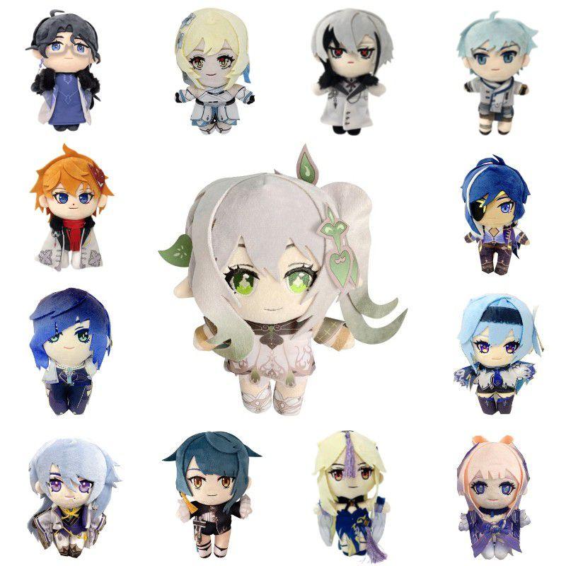 Impact Genshin Regrator Collei Nahida Wendy Plush Toy Stuffed Doll Kids Gifts
