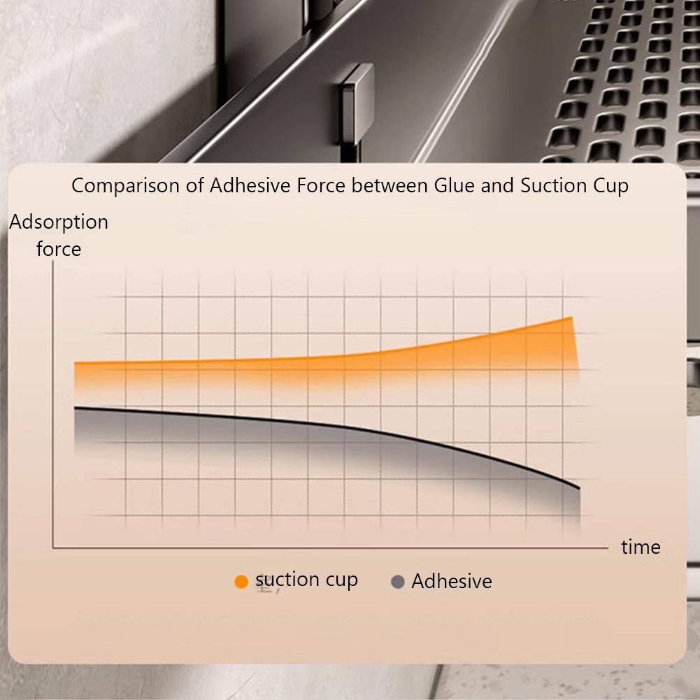 1 Stück Badezimmer-Organizer mit Haken, wandmontiert, Aluminium, Badezimmerregale, Platzsparend, Aluminium, Duschaufbewahrung für Badezimmer und Küche