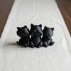 Cartoon Desktop Cat Decorations Creative Cat Ornament Fun Decorative Animals Statues  Bedroom Decor