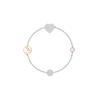 Romantic Love Invisible Magnetic Bracelet White Gold Women's Model 5365760