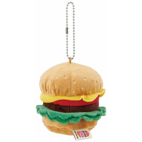 Skater Mascot Keychain with Ball Chain Burger Conks Burger BACH1