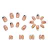 French Style Short Press-on Nails - Cute Fruit Nail Tips for Manicure