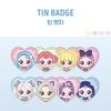 Teenieping X Hearts2Hearts Tin Badge