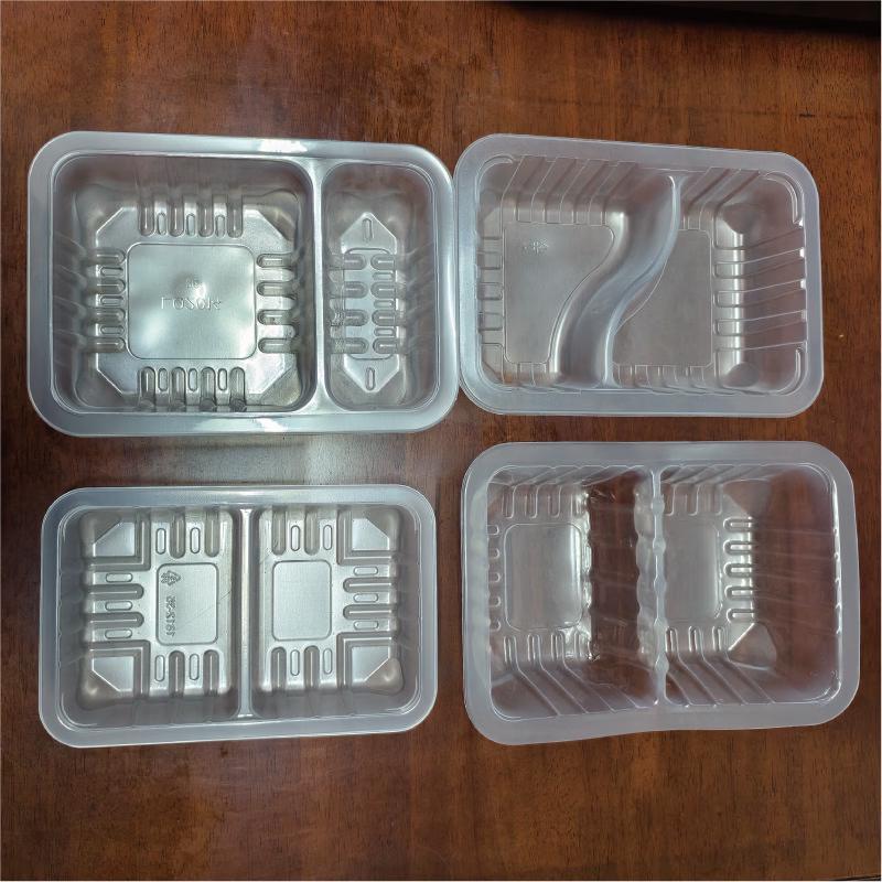 Disposable Rectangular Modified Atmosphere Food Containers