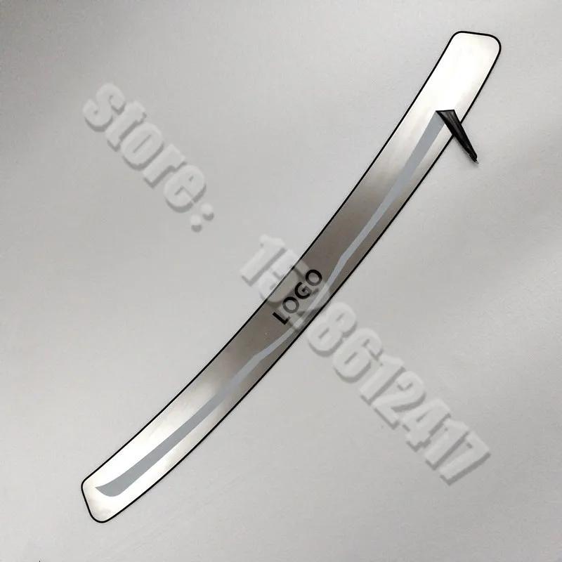 Car styling for Volvo V60 2012-2018 rear styling stainless steel Rear Bumper Protector Sill Trunk Rear guard Tread Plate Trim C