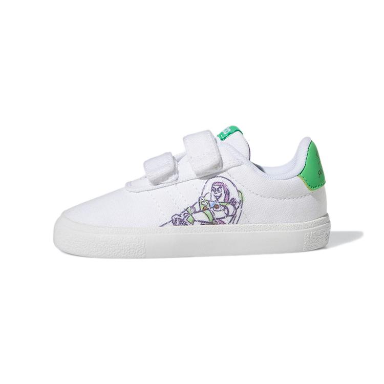 Disney x Adidas Neo Vulc Raid3r Abrasion Resistant Low top Toddler Shoes Infant And Toddler GY5441 26.5