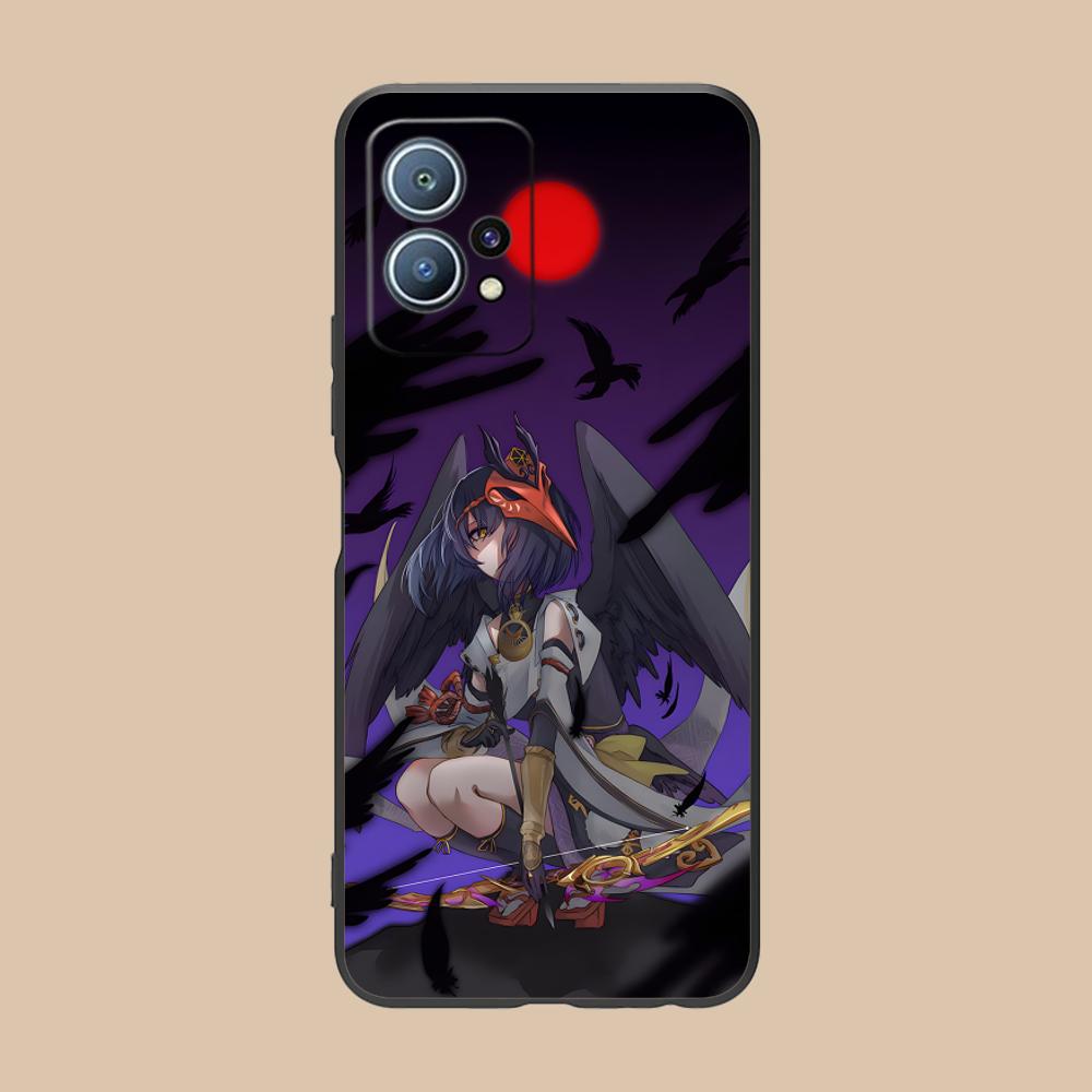 Spiel GI Kujou Sara Handyhülle für Huawei P60 P50 P40 P30 P20 P10 P9 P8 Pro Lite Plus Bunte Druckabdeckung Luxusabdeckung