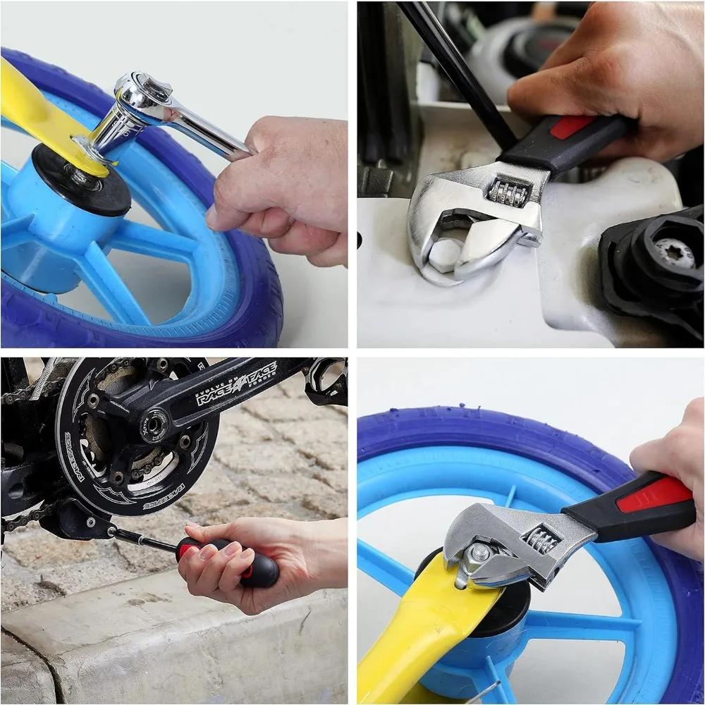 149 PieceHome Tool Set with Tool Box Storage Case, for Home, Office, Dorm, Back To School, Mechanic, Men, Car, Automotive