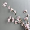 Plastic Silk Pear Blossom 100cm Fake Plants Artificial Wintersweet Branches  Wedding Birthday Party