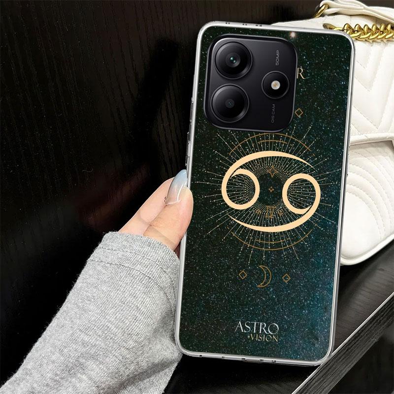 Libra Pisces Virgo Capricorn Aquarius Taurus Case for Xiaomi Redmi Note 14 13 12 11 Pro Plus Phone Cover 14S 12S 11S 11E 11T 10S