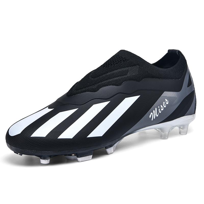New Men Soccer Shoes Cleats Outdoor Sport Training Breathable Football Boots Long Spikes FG Boys Non Slip Match Comfortable