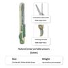 Portable Pocket Scissors Retractable Safety Small Scissors Multicolor Lightweight Hand Cutter For Student Handmade Craft School