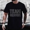 Team Future Groom Best Man T Shirt Friends Single Farewell Tees Wedding Party Top Bachelor Stag Party Tshirt Groomsman Clothing