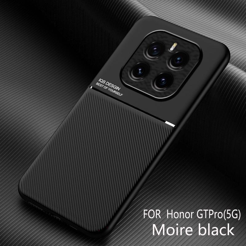 For Honor GT Pro Textured Magnetic Four-corner Full Coverage Shockproof and Drop-resistant Phone Case