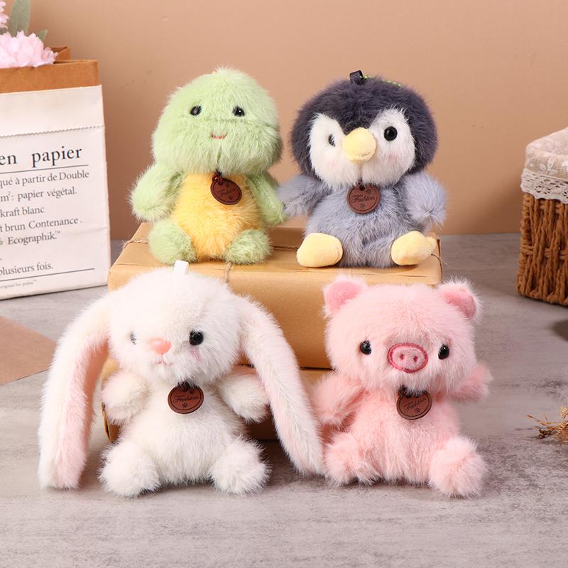 Soft Fat Penguin Plush Stuffed Toy Cute Pig Fur Doll Toy Home Decoration Toy Birthday Gift For Children Girlfriends