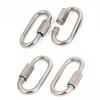 304 Edelstahl-Anschluss 4-teilig Link Lock Silber