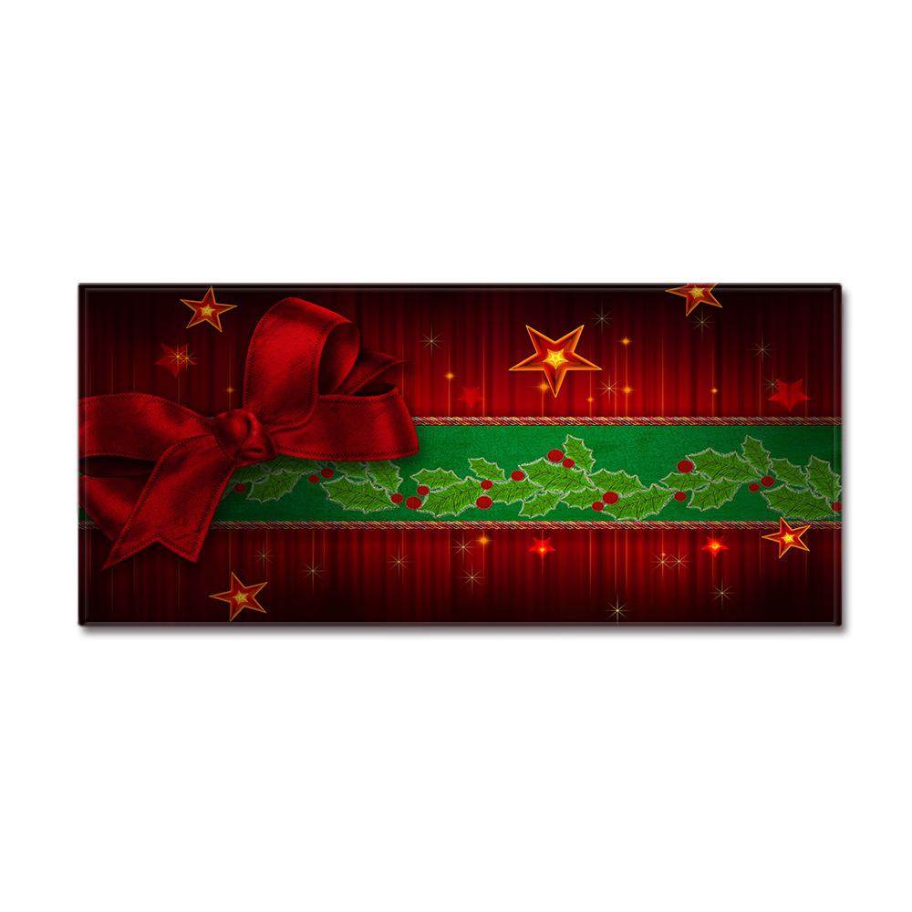 Christmas Kitchen Sand Carpet Doormat Long Floor Mat