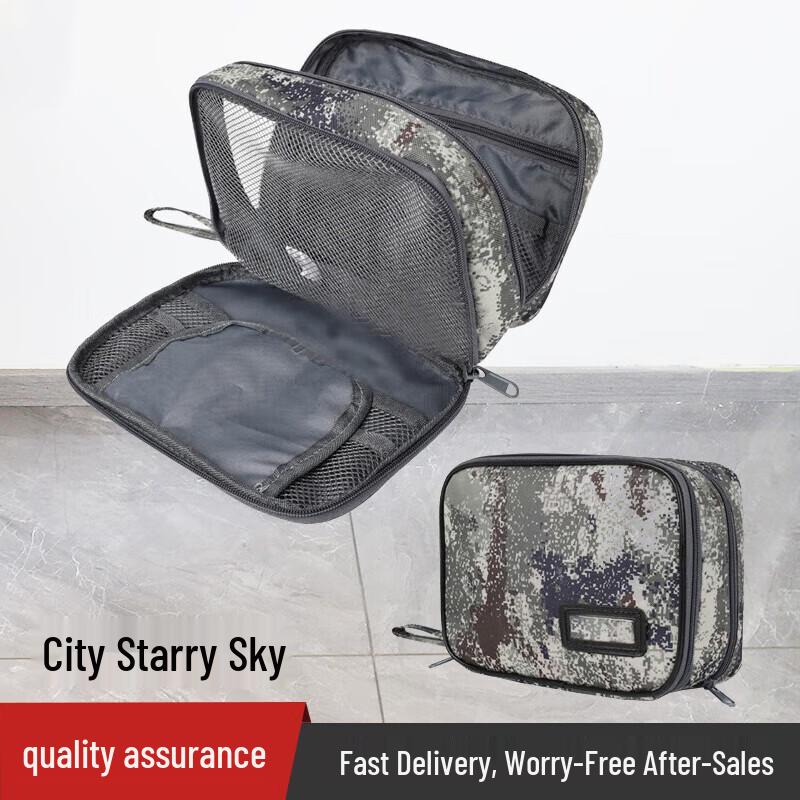 Upgraded Camouflage Portable Toiletry Bag