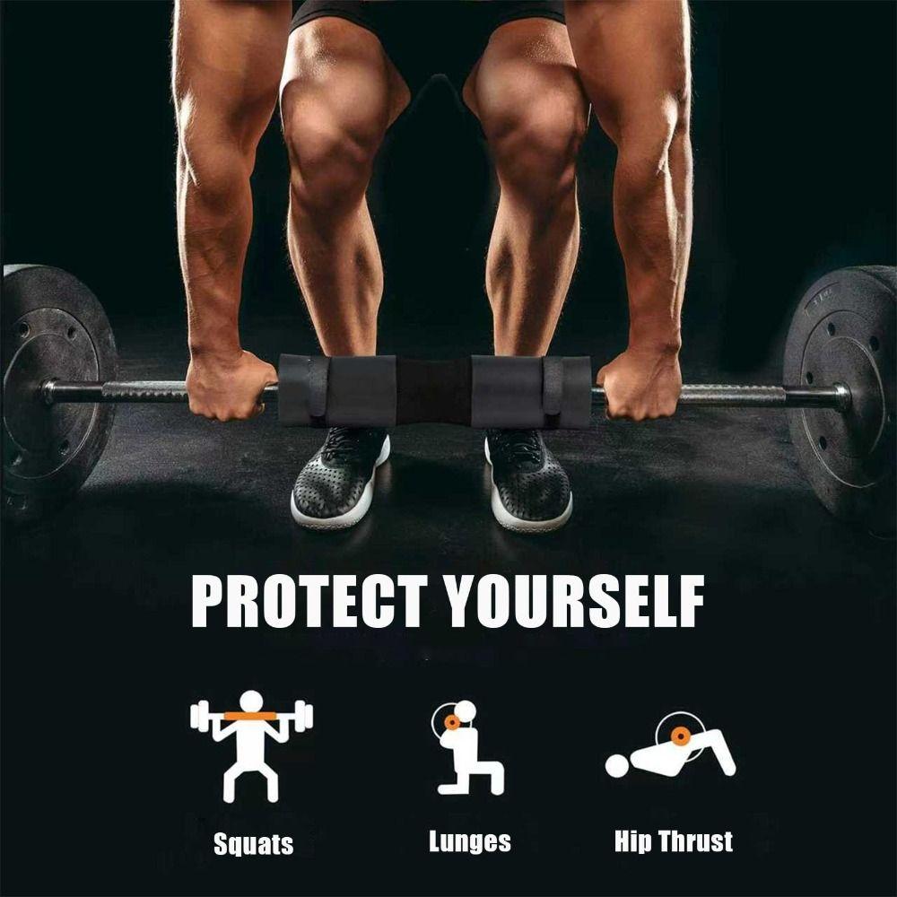 Comfortable Weight Bar Pad Foam Barbell Pad Neck Support Bar Padding  Bodybuilding Gym