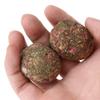 Natural Timothy Balls Grass Cakes Chinchilla Guinea Pig Hamster Pet Toy Accessories for Small Pets Chewing Teeth Care 2X