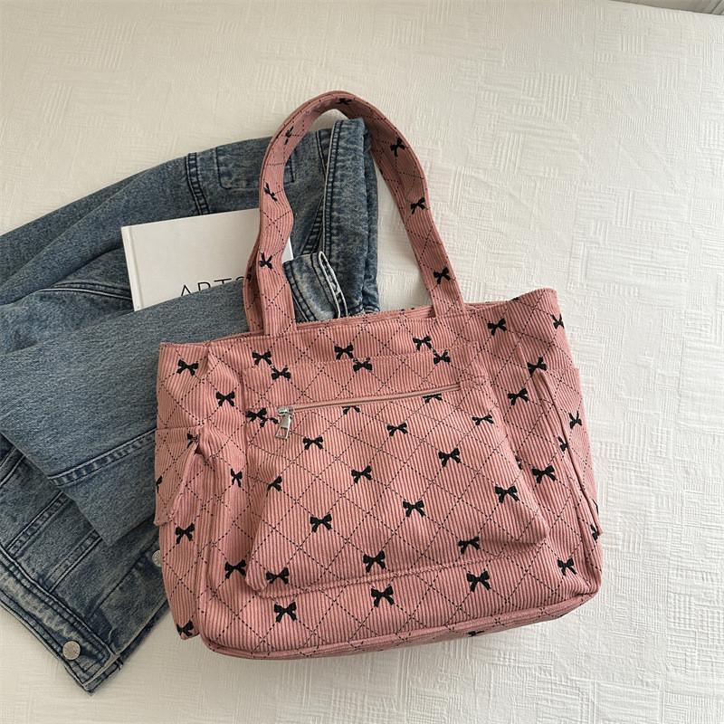 

Chic Canvas Tote Bag For Everyday Use With Spacious Design And Trendy Colors розовый