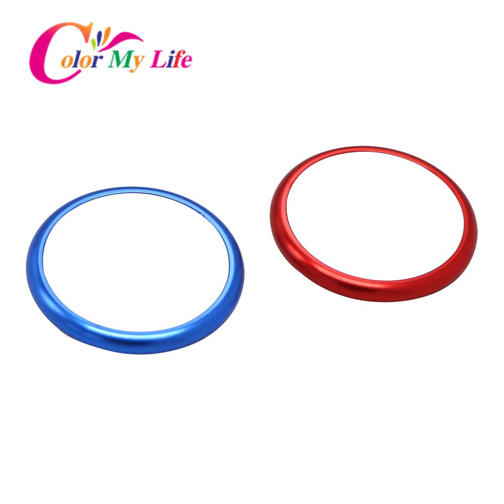 Aluminum Alloy Car Center Console Ring Multimedia Knob Button Sticker Trim for BMW 5 Series G30 X3 G01 2018 - 