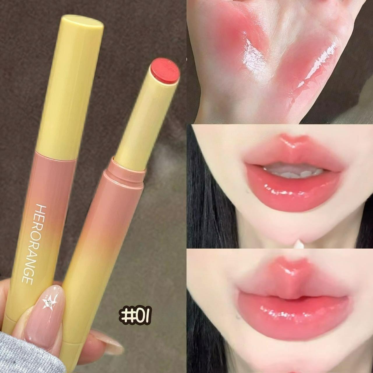 Fresh Cheese Lip Gloss Moisturizing Hydrating Water Mirror Glass Lip No-Makeup Brightening Daily Lip Glaze Makeup 2.5g