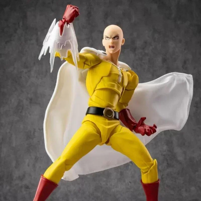 HOT Ko Genos Anime Action Figures Kaiyodo Revoltech Yamaguchi One Punch Man Figurine Joint Movable Model Statue Kids Toys Gifts