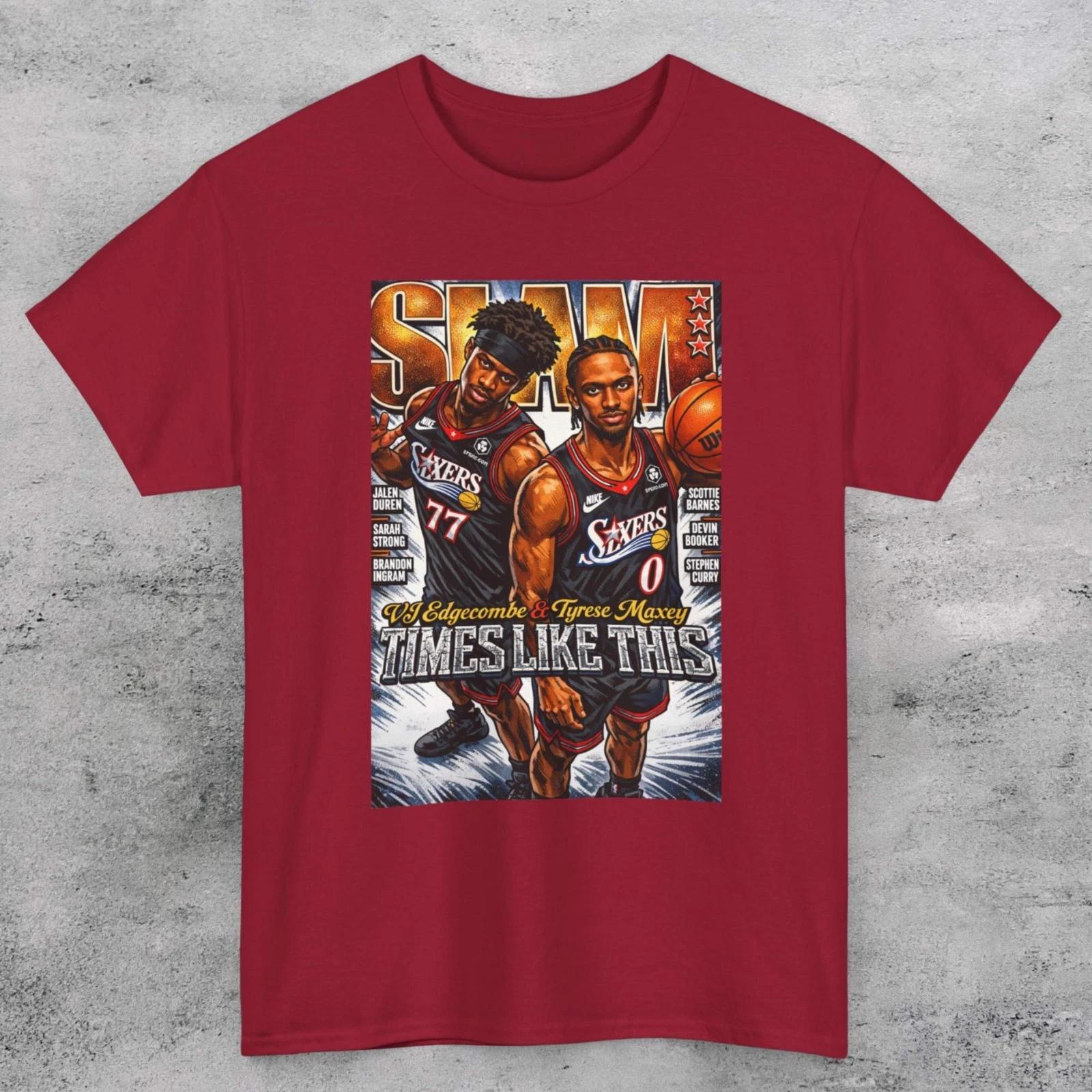 SLAM 260 VJ Edgecombe Tyrese Maxey  VARIANT COVER UNISEX T SHIRT M