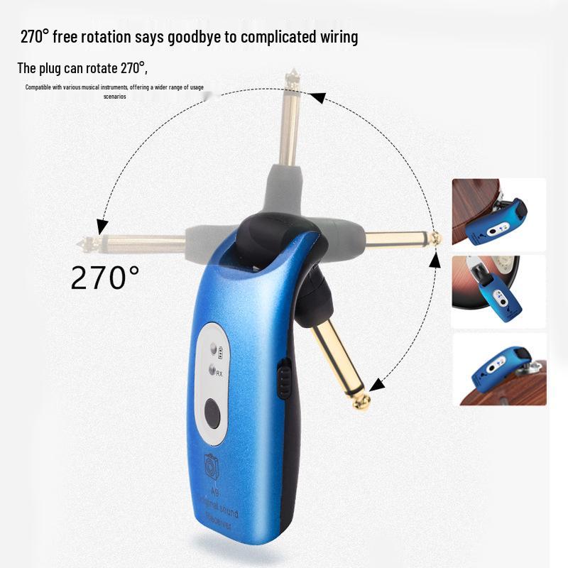 A9 2.4G Wireless Guitar and Instrument Transceiver System