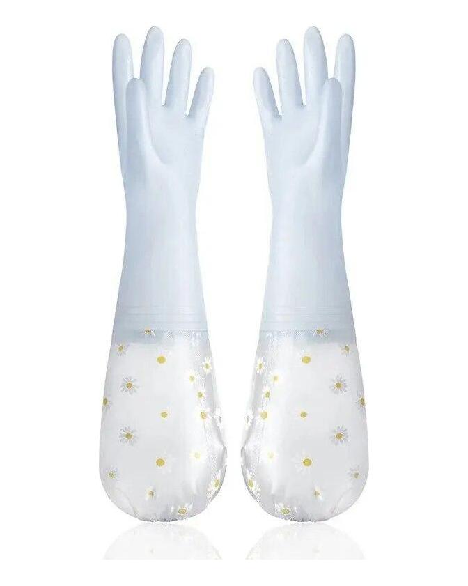 Wodoodporne rękawice do czyszczenia prac domowych sprzątanie kuchni lateksowe rękawice do mycia naczyń w gospodarstwie domowym rękawice do prania odporne na zużycie rękawice gumowe