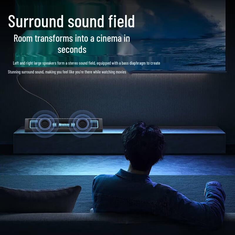 Newsmy BT518 Desktop Soundbar (CN Version)