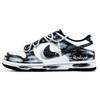 Dunk Abrasion Resistant Low Top Skateboard Shoes Unisex Black White DD1391-100(Team1053-)