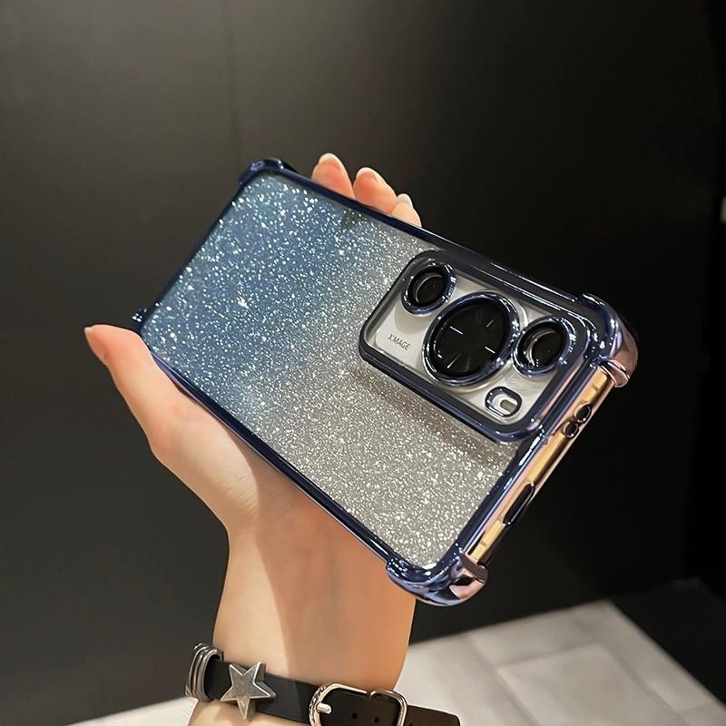Cross-border Compatible Glitter Electroplated Honor X9D/X9C Drop-Proof Soft Case