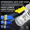 2 st H7 H4 Bi LED Mini Projektorlins LED Bilstrålkastarlampor CANBUS HB2 9003 Hög Låg Ljus 80000Lm Dimljuslampa 12V Auto Motorcykel Mini Lins