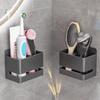 Wall Mounted Toothbrush Holder Punch Free Razor Storage Rack Practical Toothpaste Holder  Kitchen