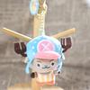 Yousheng Cute Anime Character Plush Keychain, Soft Cartoon Reindeer Stuffed Animal Pendant, Straw Hat Crew Inspired Key Ring for Bag Backpack, Gift