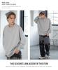 [IMPROVES] SIDE23-088 Plain Fleece Sweatshirt