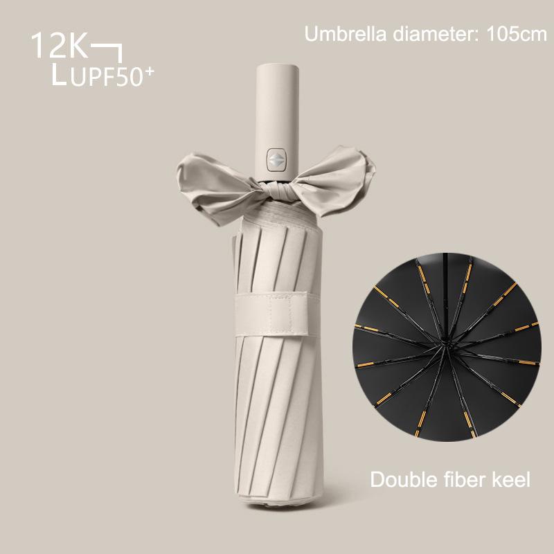 72 Bone Super Strong Windproof Automatic Umbrella Sunshade Uv Protection Folding Sunproo Anti-Storm Large Size Reverse Rain Gear