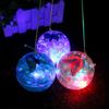 Multistyles Flash Jumping Ball Interactive Glowing Bouncy Ball Cute LED Glitter Elastic Ball