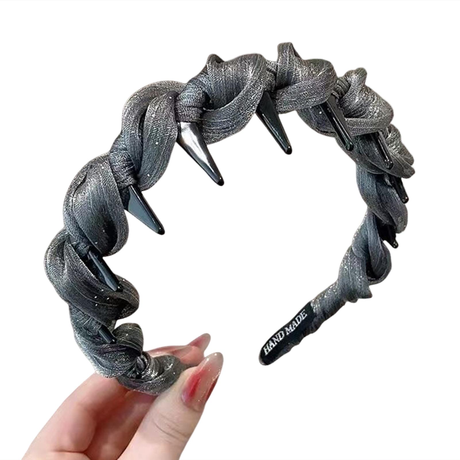 Women Hair Comb Headband Girls Headwear Vintage High Cranium Mesh Hairband Korean Style Headband Women Hair Accessories