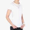 Adidas Mesh Hollow-Out Casual Sports Short Sleeve T-Shirt Women Tops White BR9837
