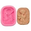 Silicone Cake Ice Modeling Tool Pastry Arts Decorative Soap Molds For Soap Making Angel Boy Soap Handmade Soap Mold Resin Molds