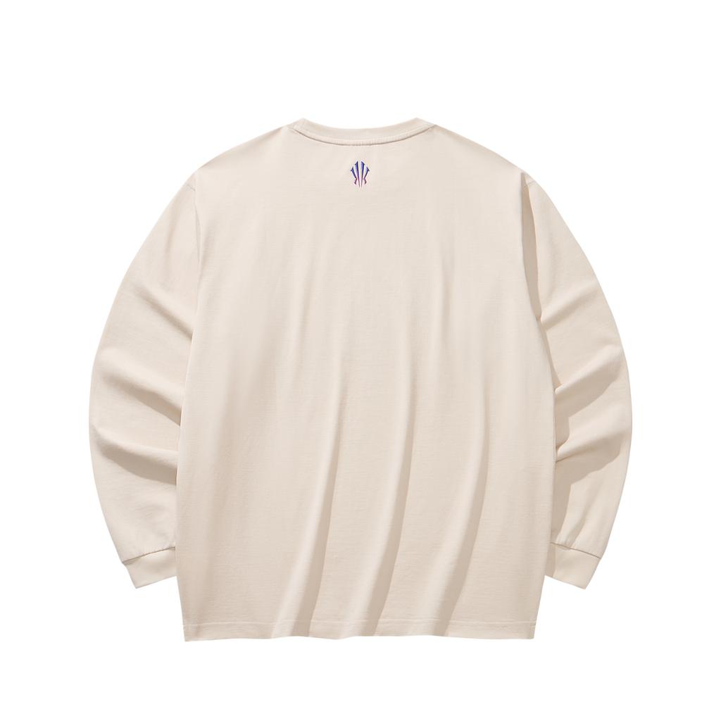 Anta Kyrie Basketbalová série 2025 Zima Dlouhý rukáv Pletený top Unisex Top Bahnitě šedá 972541401-1