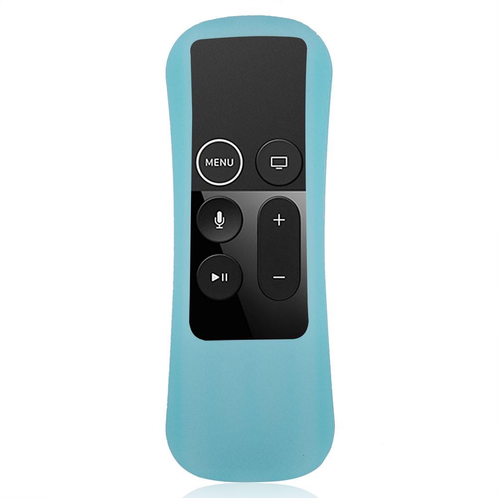 Shockproof Anti Slip Protective Silicone Cover Case for   TV 4 Remote Black