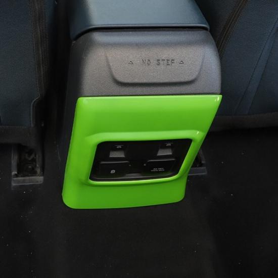 ABS Schalterblende für Heckscheibe Rahmenabdeckung Zierblenden für Ford Bronco Hellgrün