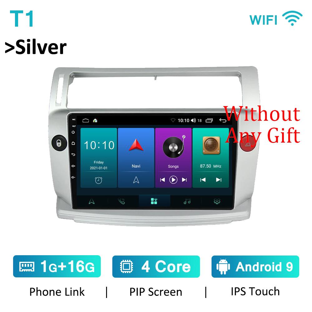 Wireless CarPlay Android Auto Car Radio For Citroen C4 LA LC C-Triomphe C-Quatre 2004 2005 2006 - 2014 GPS Autoradio 4G WIFI DSP