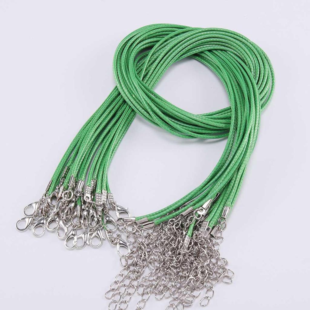 Korean Wax Line Jewelry Cord - 1.5mm Braided Necklace Rope 2023 Edition
